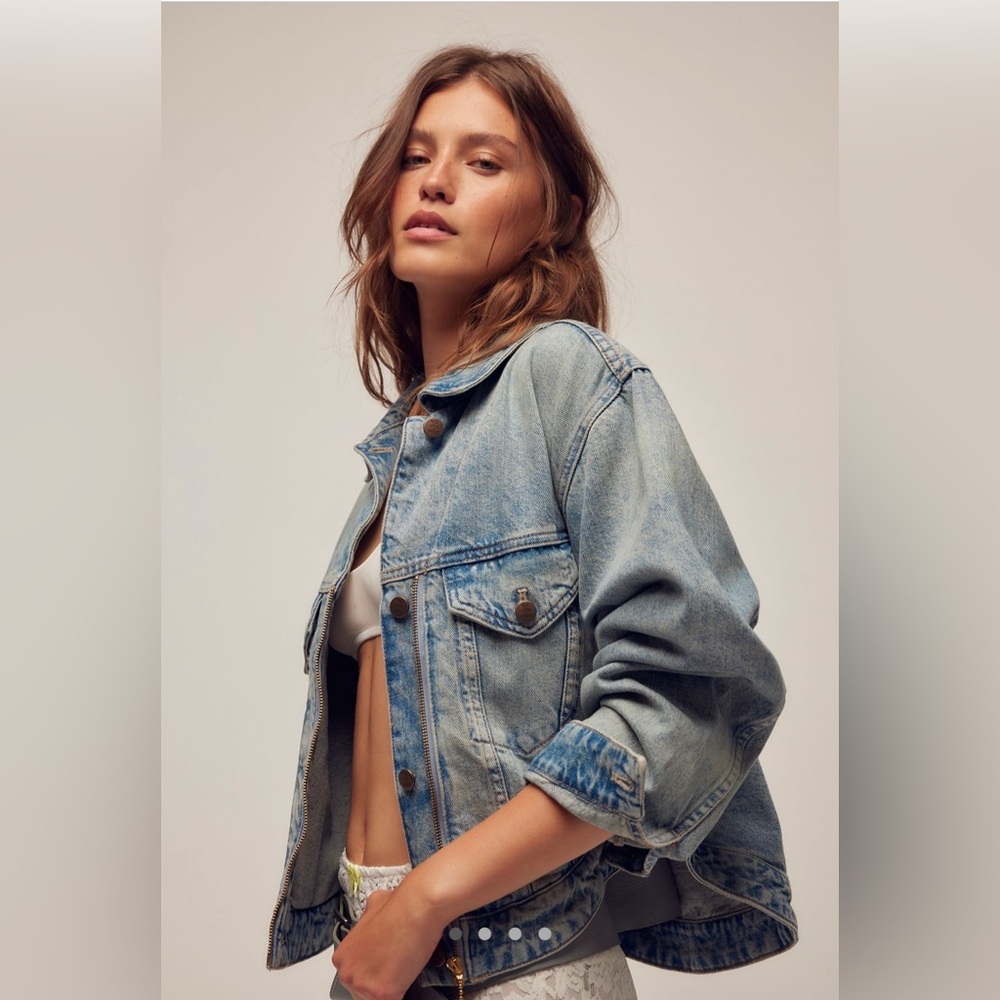 Free People Cherrie Denim Jacket